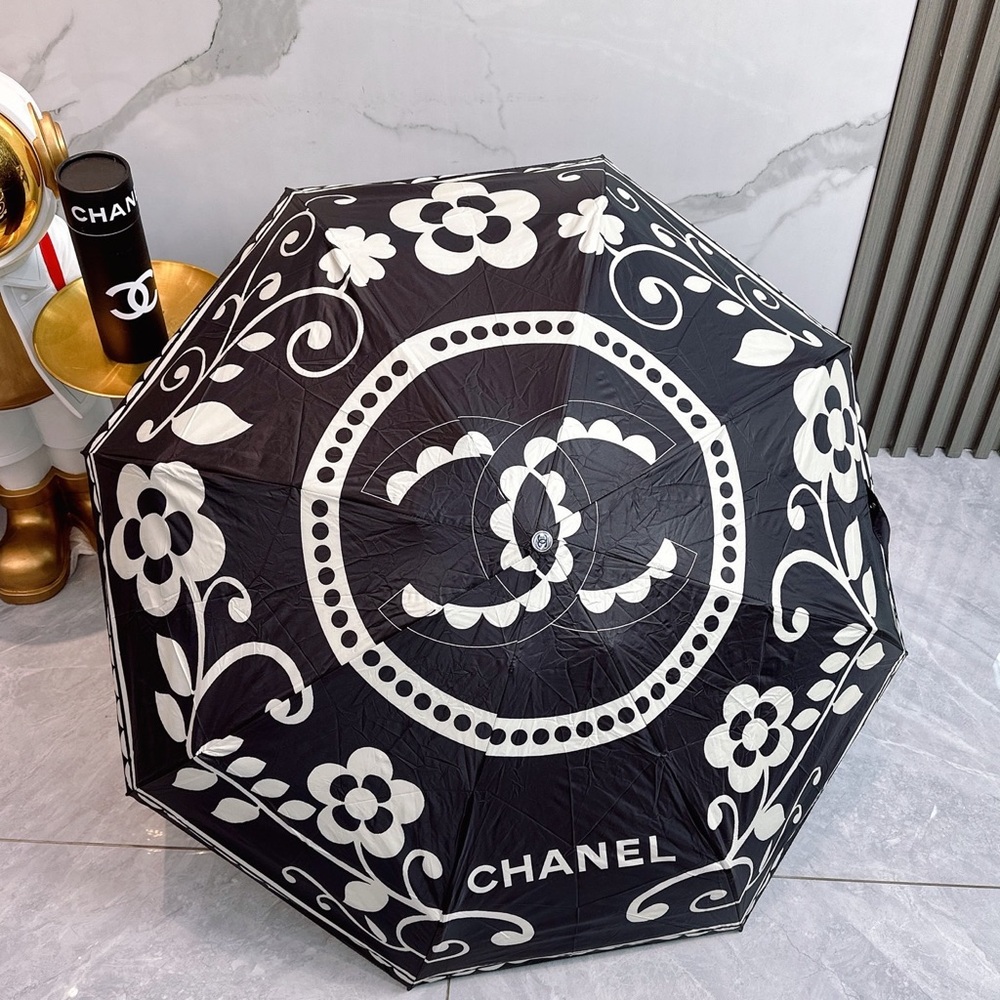 🌟 Chanel Umbrella – Luxe Logo Magic🌟
